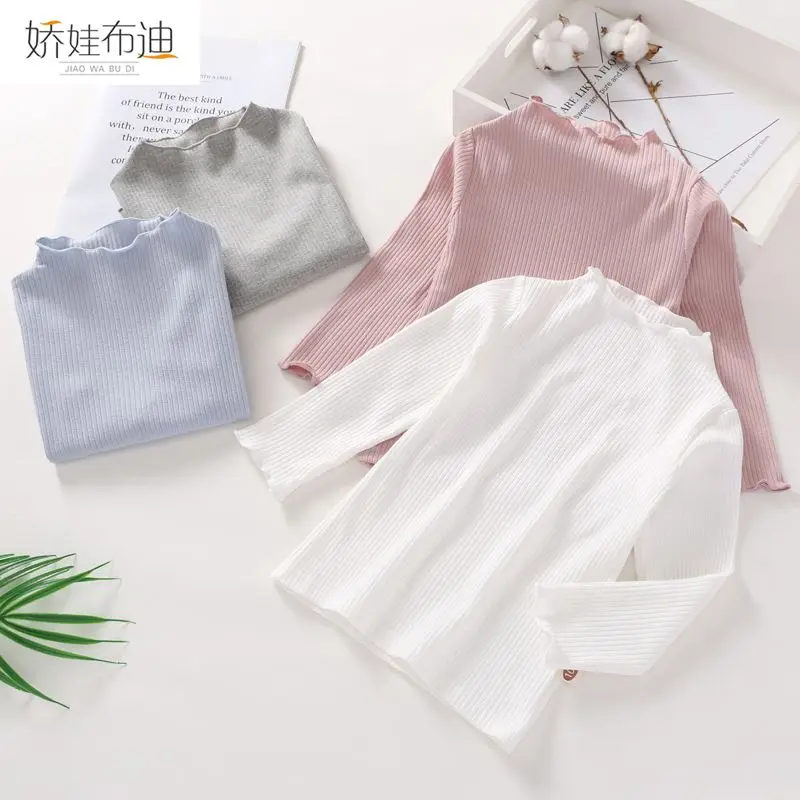 Girls' Bottoming Shirt Long-sleeved Spring and Autumn Children's Thermal Underwear Autumn Clothes Baby Foreign Style Top
Girls' Bottoming Shirt Long-sleeved Spring and Autumn Children's Thermal Underwear Autumn Clothes Baby Foreign Style Top