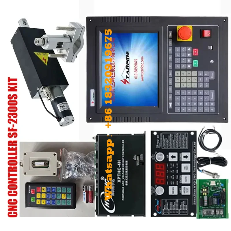 Plasma controller sf-2300s CBD kit jykb-100-698 hyd xpthc-4h height adjusting remote control sf-rf06 CNC flame cutting machine
Plasma controller sf-2300s CBD kit jykb-100-698 hyd xpthc-4h height adjusting remote control sf-rf06 CNC flame cutting machine