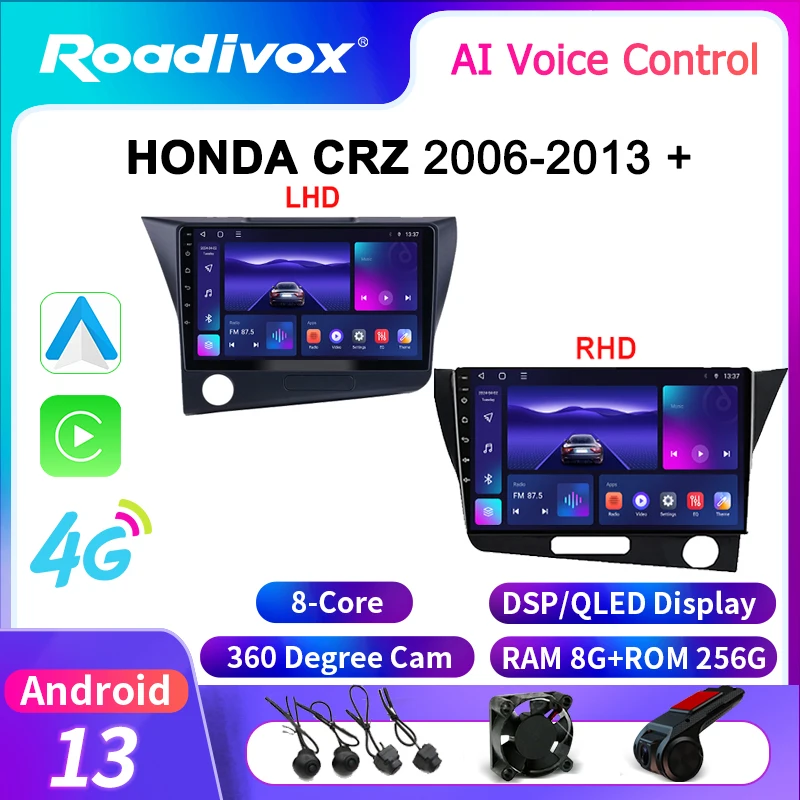 roadivox Android car radio for HONDA CRZ CR-Z 2006 2013 stereo GPS Navigation video Multimedia Player tape recorder
roadivox Android car radio for HONDA CRZ CR-Z 2006 2013 stereo GPS Navigation video Multimedia Player tape recorder