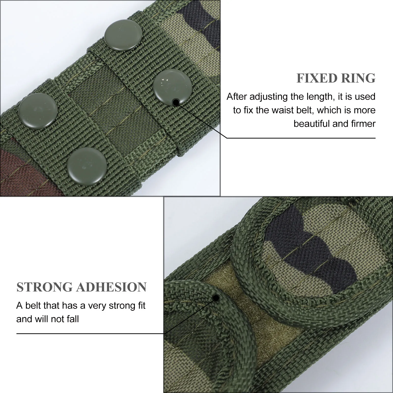 Adjustable Outdoor Belts Lightweight Durable Camping Mountaineering Waist Straps EVA Material Stylish Daily Wear Men Tactical
Adjustable Outdoor Belts Lightweight Durable Camping Mountaineering Waist Straps EVA Material Stylish Daily Wear Men Tactical