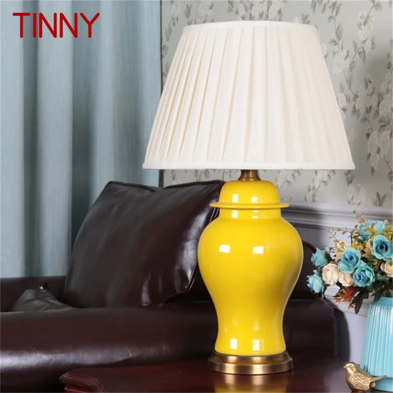 TINNY Ceramic Table Light Brass Contemporary Luxury Desk Lamp LED For Home Bedside Bedroom
TINNY Ceramic Table Light Brass Contemporary Luxury Desk Lamp LED For Home Bedside Bedroom