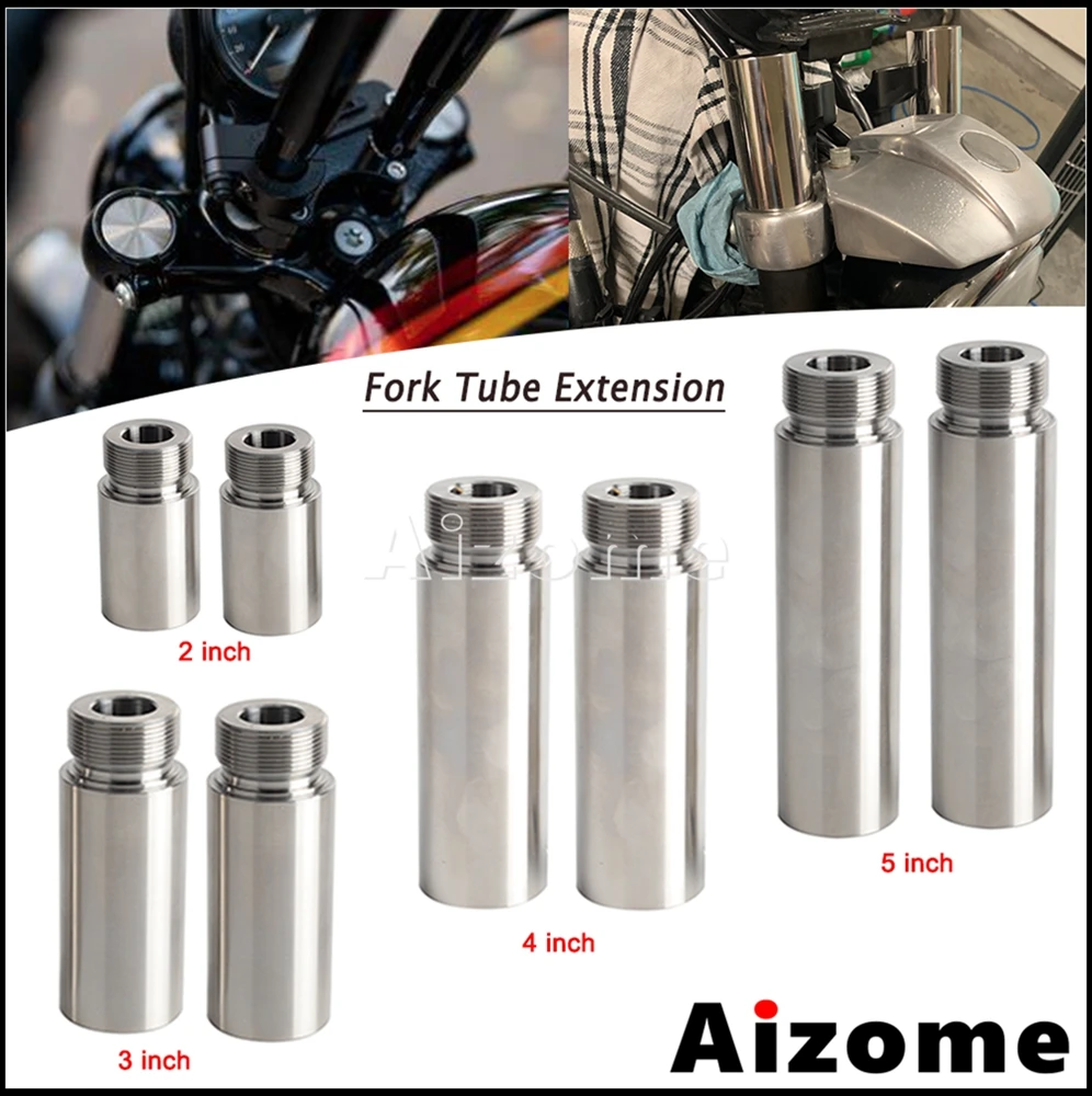 2-5 inch Motorcycle 39mm Fork Tube Extension For Harley Sporster XL 1200 883 Iron SuperLow Roadster Forty-Eight Dyna Super Glide
2-5 inch Motorcycle 39mm Fork Tube Extension For Harley Sporster XL 1200 883 Iron SuperLow Roadster Forty-Eight Dyna Super Glide