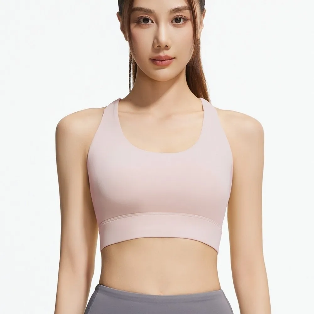 Cross Mesh Belt Women's Sports Yoga Bra Shockproof Brassiere Yoga Underwear Built-in Fixed Pad Lingerie Seamless Vest Running
Cross Mesh Belt Women's Sports Yoga Bra Shockproof Brassiere Yoga Underwear Built-in Fixed Pad Lingerie Seamless Vest Running