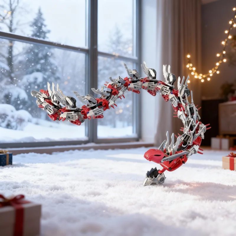 425pcs MOC Bionicle Rahkshi Headed Serpent Model Building Blocks Construction Toy Creative Christmas Gifts Education Idea
425pcs MOC Bionicle Rahkshi Headed Serpent Model Building Blocks Construction Toy Creative Christmas Gifts Education Idea