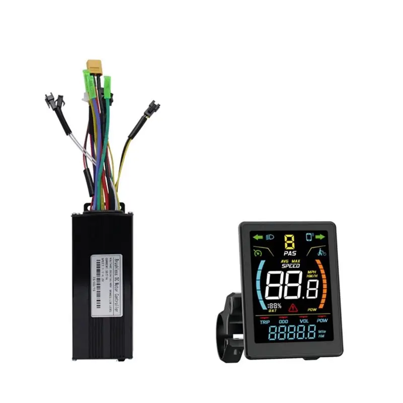 A51Q-36V 48V 30A E Bike Sine Wave Controller With DZ32 Color LCD Display Tri-Mode E Scooter Lithium Battery Upgrade Kit
A51Q-36V 48V 30A E Bike Sine Wave Controller With DZ32 Color LCD Display Tri-Mode E Scooter Lithium Battery Upgrade Kit