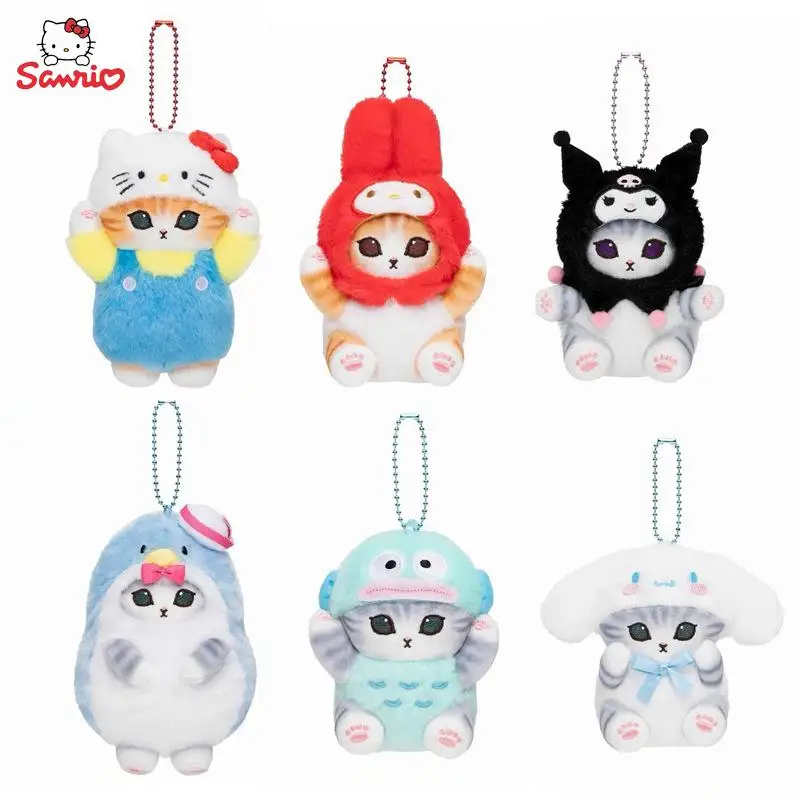 Anime Sanrio Hello Kitty Shark Cat Doll Pendant My Melody Kuromi Cinnamoroll Cartoon Doll Keychain Soft Doll Keychain Gifts
Anime Sanrio Hello Kitty Shark Cat Doll Pendant My Melody Kuromi Cinnamoroll Cartoon Doll Keychain Soft Doll Keychain Gifts
