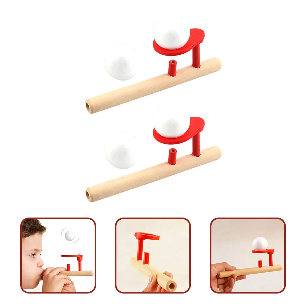 2 Sets Suspension Ball Blowing Machine Game Console Floating Toys Wood Games Wooden Fun Stress Reliever Child
2 Sets Suspension Ball Blowing Machine Game Console Floating Toys Wood Games Wooden Fun Stress Reliever Child