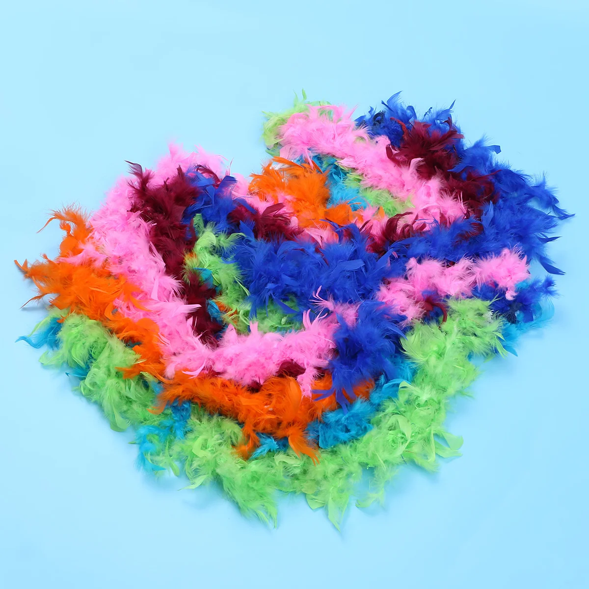 6Pcs Boas Colorful Light Luster DIY Fringe Trim Party Crafts Handmade Fringe Accessories Feaether Boas
6Pcs Boas Colorful Light Luster DIY Fringe Trim Party Crafts Handmade Fringe Accessories Feaether Boas