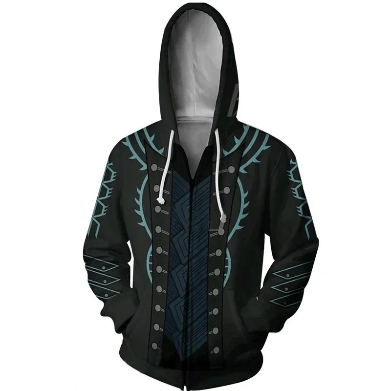 ❤New 2026 Cosplay Costume Game Devil May Cry 5 Hoodies Vergil Clothes 3D Printing Jacket Unisexy Hooded Zipper S★Halloween gift
❤New 2026 Cosplay Costume Game Devil May Cry 5 Hoodies Vergil Clothes 3D Printing Jacket Unisexy Hooded Zipper S★Halloween gift