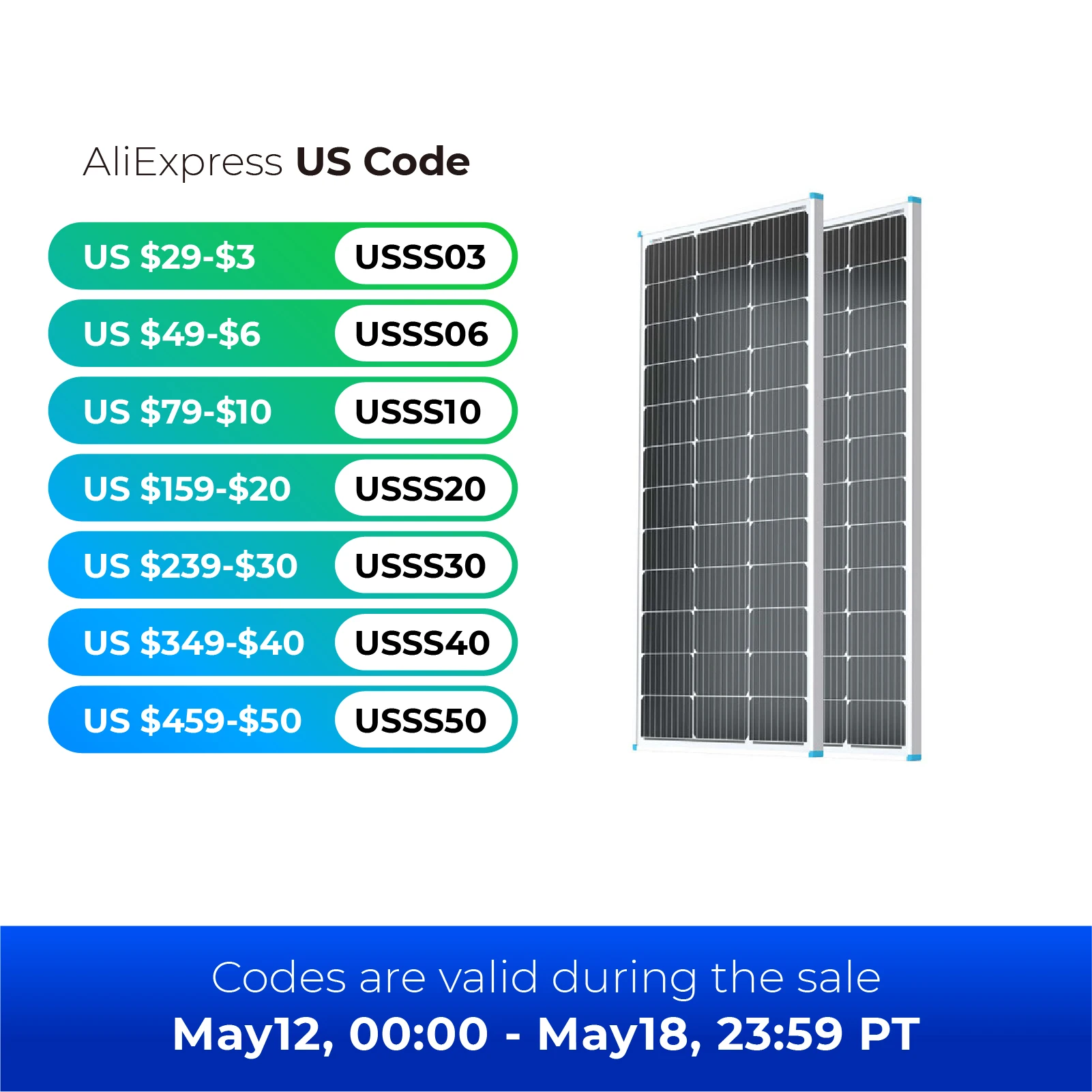 Renogy 2PCS Solar Panels 100 Watt 12 Volt, High-Efficiency Monocrystalline PV Module Power Charger for RV Marine Rooftop Farm Ba
Renogy 2PCS Solar Panels 100 Watt 12 Volt, High-Efficiency Monocrystalline PV Module Power Charger for RV Marine Rooftop Farm Ba