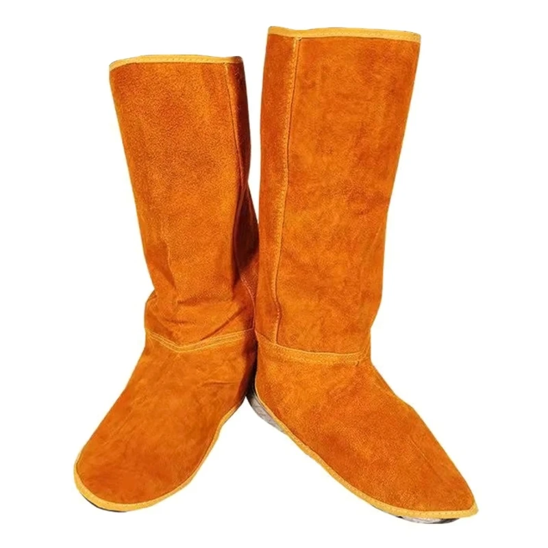 920L Welder Shoe Leather Cover 15inch Welding Spats Working Tool Feet Cover Heat and Abrasion Resistant
920L Welder Shoe Leather Cover 15inch Welding Spats Working Tool Feet Cover Heat and Abrasion Resistant