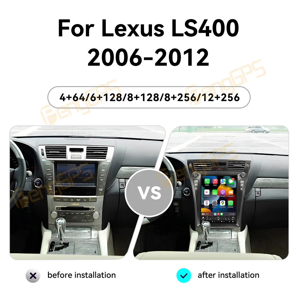 13" Andriod 13 Car Radio For Lexus LS LS400 2006-2012 GPS Navigation Multimedia Stereo Player Carplay Unit AI Touch Screen DSP
13" Andriod 13 Car Radio For Lexus LS LS400 2006-2012 GPS Navigation Multimedia Stereo Player Carplay Unit AI Touch Screen DSP