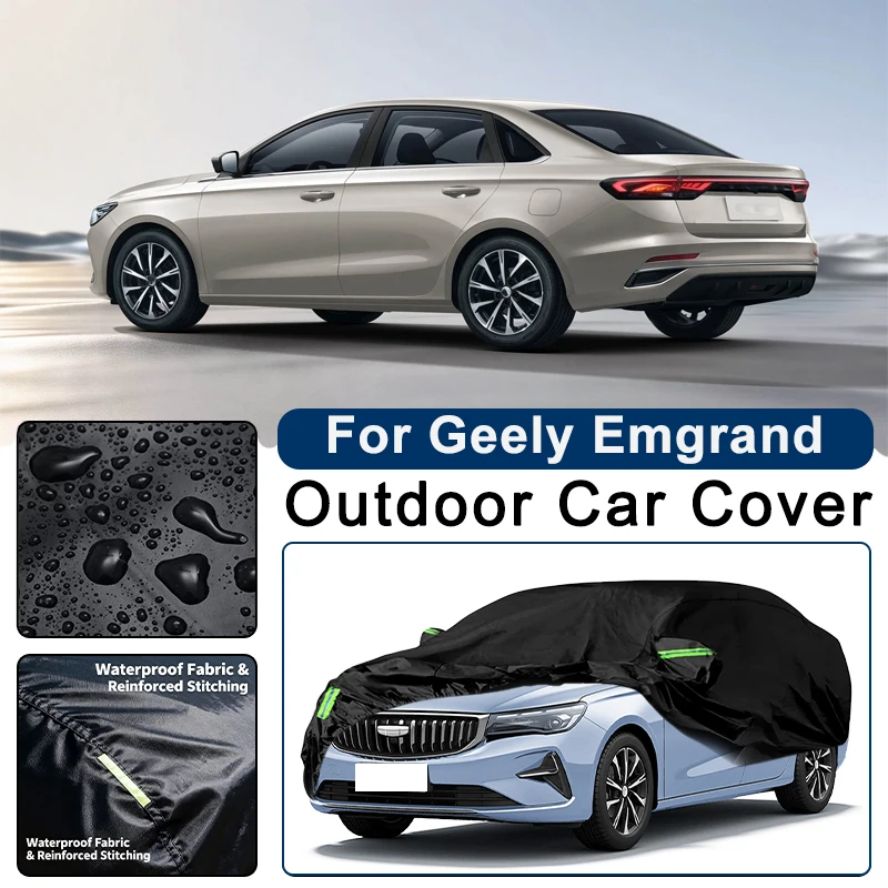 Outdoor Car Cover Waterproof Dustproof UV Sun Protection, Full Car Protector Exterior Accessories For Geely Emgrand 2009-2026
Outdoor Car Cover Waterproof Dustproof UV Sun Protection, Full Car Protector Exterior Accessories For Geely Emgrand 2009-2026