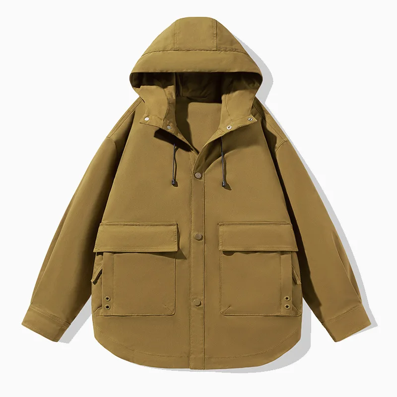 Winter New Men's Work Jacket Casual Hooded Jacket Men's Korean Style Fashion Versatile Trendy Jacket Multi-pocket Jackets
Winter New Men's Work Jacket Casual Hooded Jacket Men's Korean Style Fashion Versatile Trendy Jacket Multi-pocket Jackets