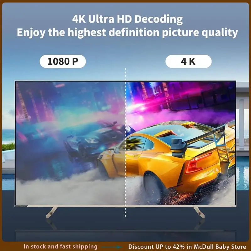 ABJA-1080P Адаптер беспроводного дисплея, беспроводной приемник 2,4G/5G Plug & Play, для смартфона, ноутбука HDTV-проектор
ABJA-1080P Адаптер беспроводного дисплея, беспроводной приемник 2,4G/5G Plug & Play, для смартфона, ноутбука HDTV-проектор