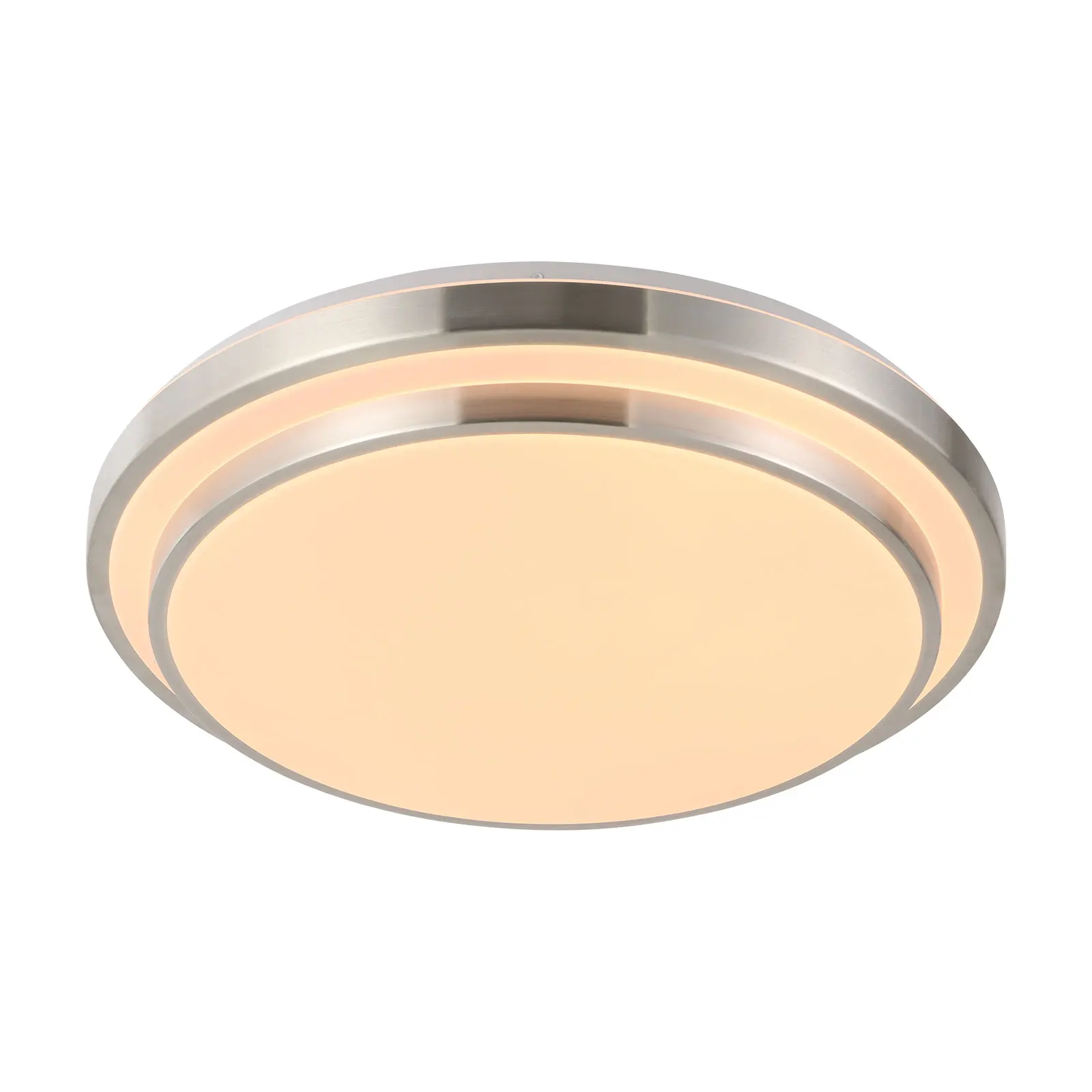 Ceiling Lights with LED, White & Silver, Remote Control, Adjustable Brightness, Stylish Double-Layer Design for Living Room
Ceiling Lights with LED, White & Silver, Remote Control, Adjustable Brightness, Stylish Double-Layer Design for Living Room
