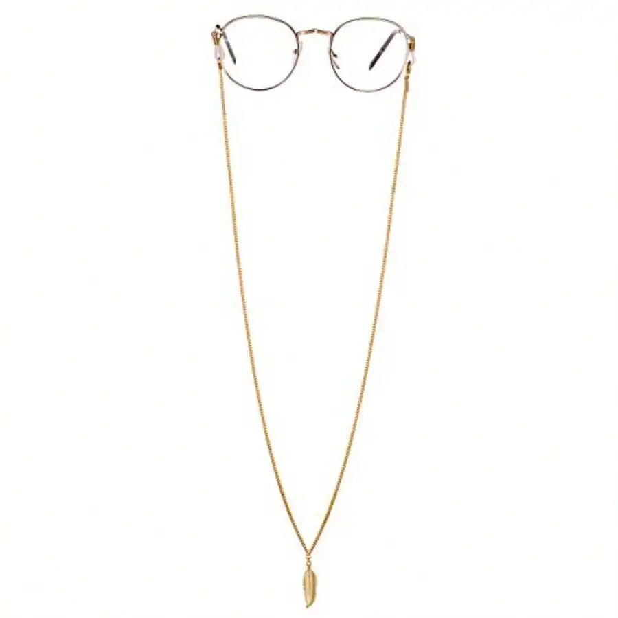 Gold Eyeglasses Chain Eye Glasses Holders Around Neck
Gold Eyeglasses Chain Eye Glasses Holders Around Neck