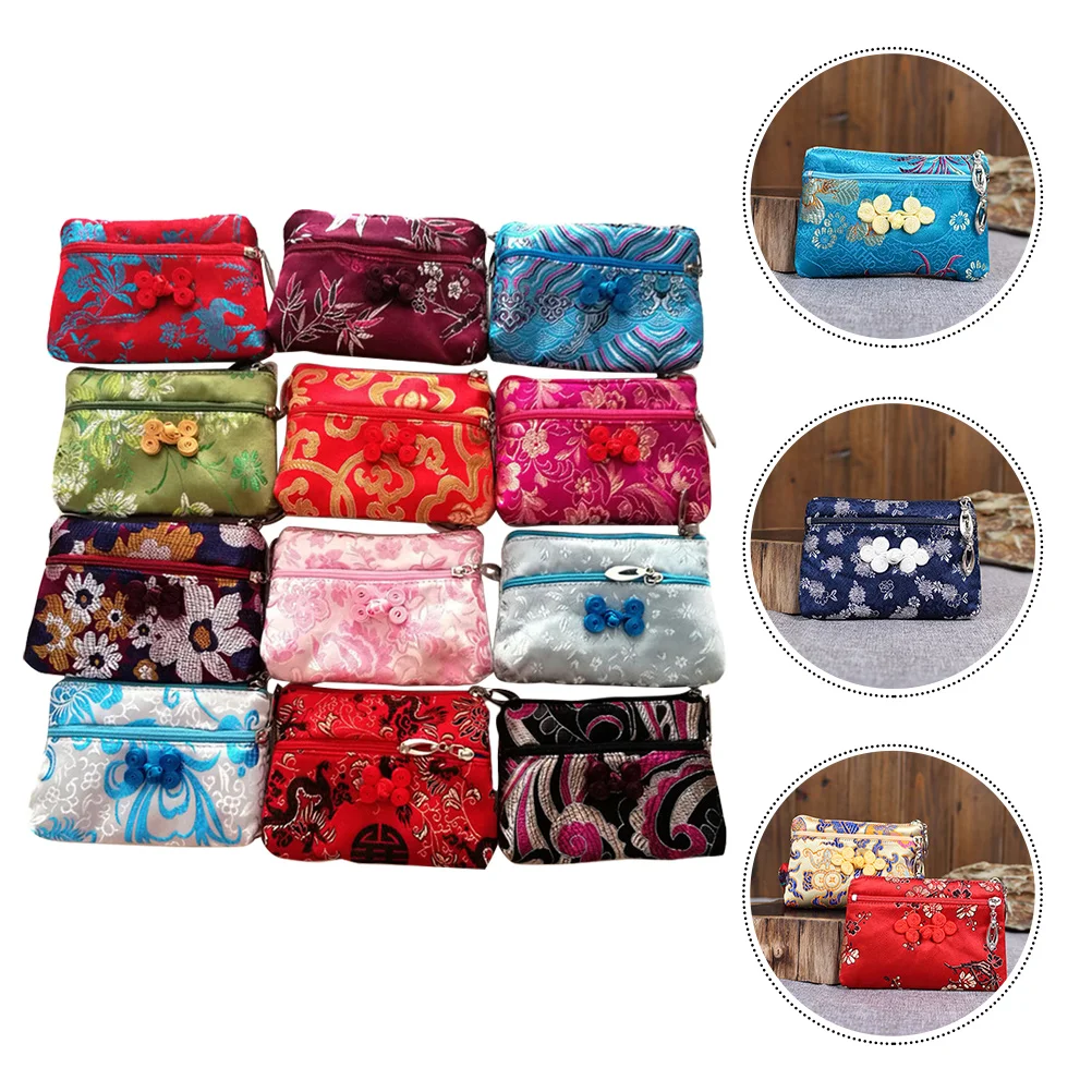 4 PCS Pocket Coin Purse Mini Tote Bag Jewelry Travel Pouch Silk Novelty Carrying
4 PCS Pocket Coin Purse Mini Tote Bag Jewelry Travel Pouch Silk Novelty Carrying