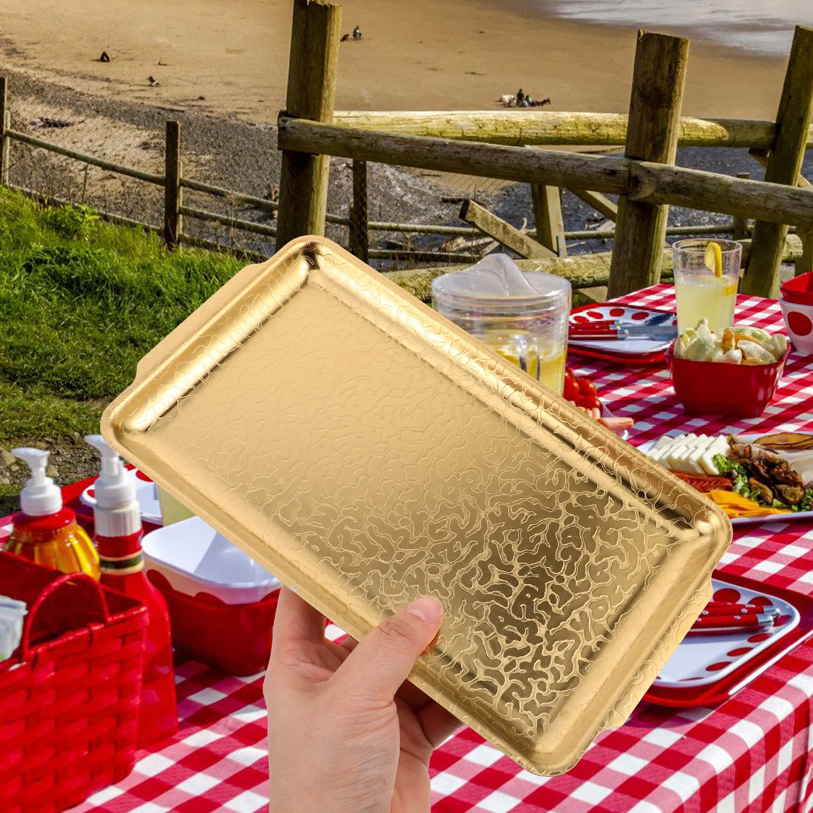 Thickened Stainless Steel Griddle Rectangle Bbq Plate Heat Retention Warming Plate for Outdoor Indoor Cooking
Thickened Stainless Steel Griddle Rectangle Bbq Plate Heat Retention Warming Plate for Outdoor Indoor Cooking