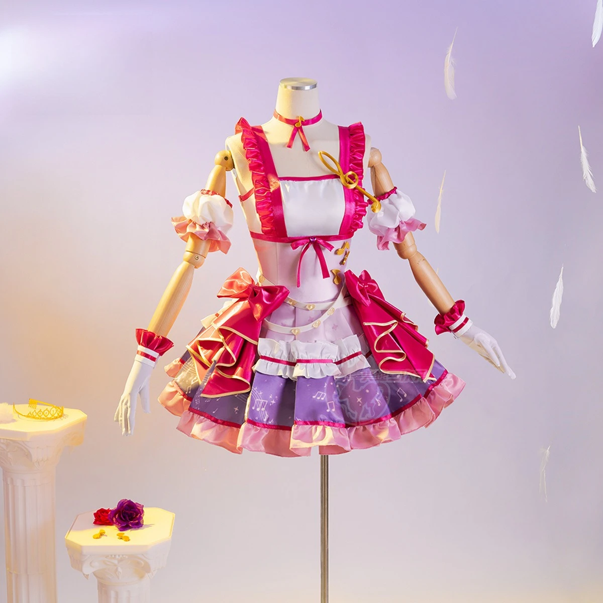 Shining Star Cosplay Costume Yang Songer Qiao Kexing Song Shiyu Transformed into Women's Dress
Shining Star Cosplay Costume Yang Songer Qiao Kexing Song Shiyu Transformed into Women's Dress