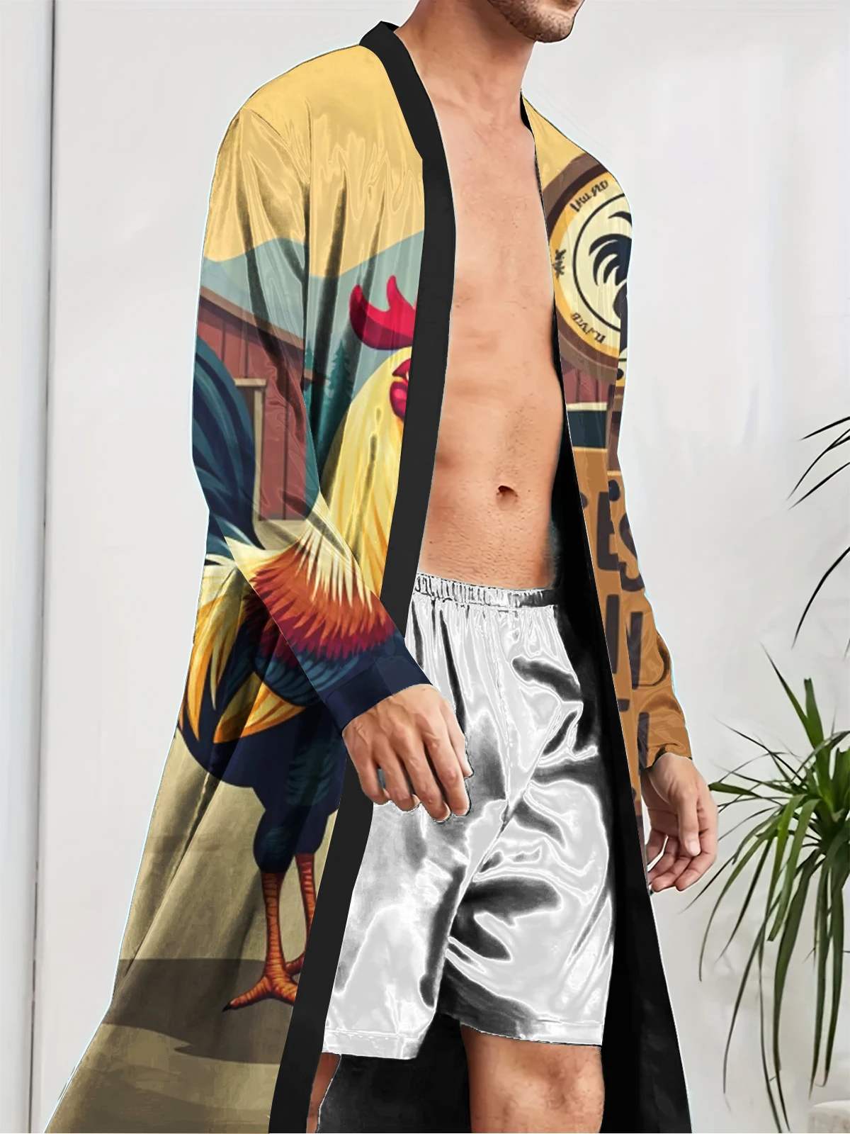 1pcs Men's Robes 2026 Spring/Summer sleepwear Men's bathrobe Bathrobe 3D Printed Breathable bath robe Graphic Sleepwear
1pcs Men's Robes 2026 Spring/Summer sleepwear Men's bathrobe Bathrobe 3D Printed Breathable bath robe Graphic Sleepwear