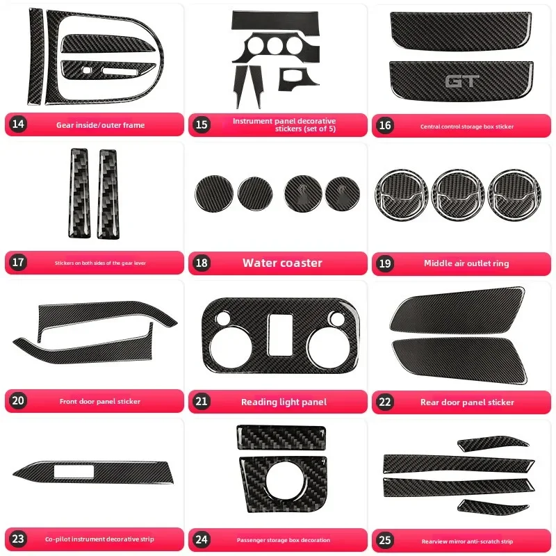 For Ford Mustang Mustang Carbon Fiber Decorative CD Stall Out Trend Headlight Switch Door Panel Bowl Sticker Ring
For Ford Mustang Mustang Carbon Fiber Decorative CD Stall Out Trend Headlight Switch Door Panel Bowl Sticker Ring