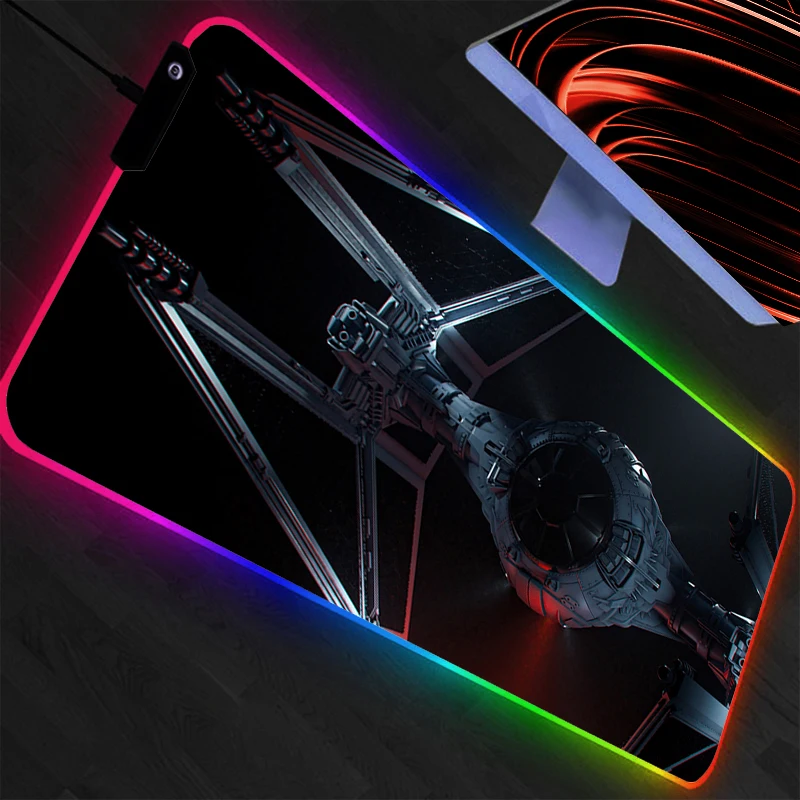 Большой коврик для мыши RGB, Star Wars, для ПК, скоростной, для геймеров, с подсветкой, для ноутбука, компьютера, клавиатуры, светодиодный, XXL, анимация
Большой коврик для мыши RGB, Star Wars, для ПК, скоростной, для геймеров, с подсветкой, для ноутбука, компьютера, клавиатуры, светодиодный, XXL, анимация
