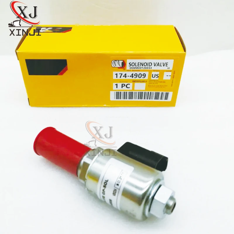 Fuel Cut Off Solenoid Valve CA1744909 1744909 for Caterpillar for Cat Engine 3116 3126B 3176C 3306 C9 C15
Fuel Cut Off Solenoid Valve CA1744909 1744909 for Caterpillar for Cat Engine 3116 3126B 3176C 3306 C9 C15