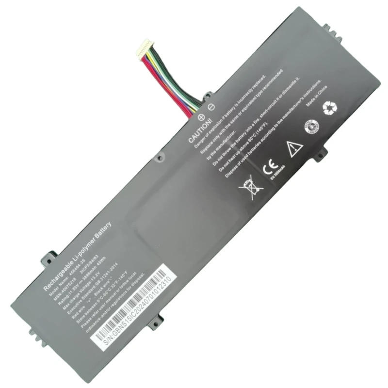 Аккумулятор для ноутбука 456484-3S 40075218, 11,55 в, 45 Вт/ч, 3890 мАч, 10 контактов, 10 проводов, для Medion 15,6 дюймов, Akoya E15408 MD63690 MD63765
Аккумулятор для ноутбука 456484-3S 40075218, 11,55 в, 45 Вт/ч, 3890 мАч, 10 контактов, 10 проводов, для Medion 15,6 дюймов, Akoya E15408 MD63690 MD63765
