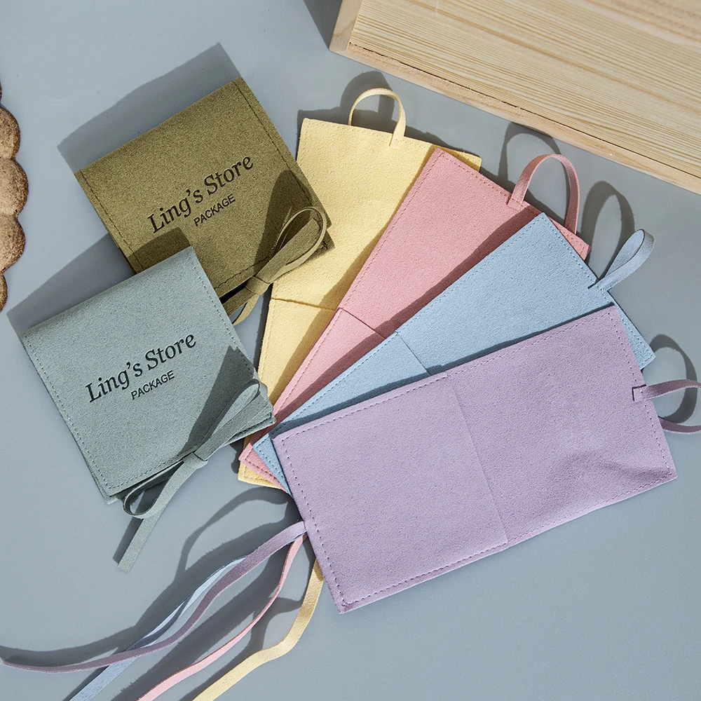 100Pcs Personalized Logo Microfiber Velvet Jewelry Gift Bag Wedding Favors Candy Organizer Pouch Earrings Packaging Storage Sack
100Pcs Personalized Logo Microfiber Velvet Jewelry Gift Bag Wedding Favors Candy Organizer Pouch Earrings Packaging Storage Sack