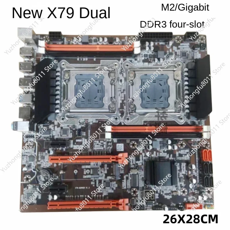New X79 Dual Motherboard CPU Set, 2011 Pin Supports Server DDR3 Memory E5-2660 2680v2
New X79 Dual Motherboard CPU Set, 2011 Pin Supports Server DDR3 Memory E5-2660 2680v2