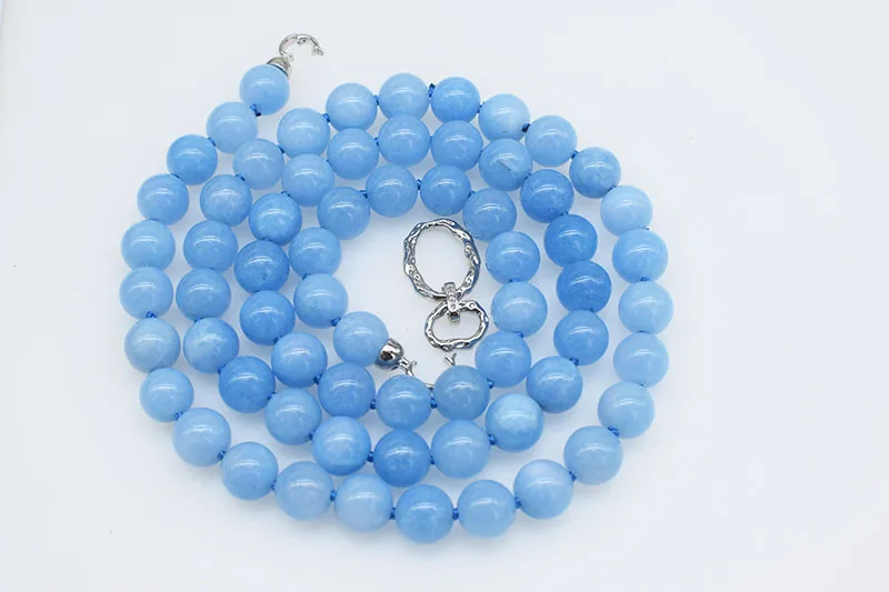Blue Jade 12mm round Sweater Necklace 90cm for Women's Jewelry Wholesale
Blue Jade 12mm round Sweater Necklace 90cm for Women's Jewelry Wholesale