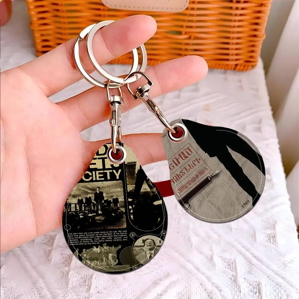 Dead Poets Society Movie Cute Waterdrop Acc Control Card Holder Induction Bus Elevator Protective Cover Student PU Material
Dead Poets Society Movie Cute Waterdrop Acc Control Card Holder Induction Bus Elevator Protective Cover Student PU Material