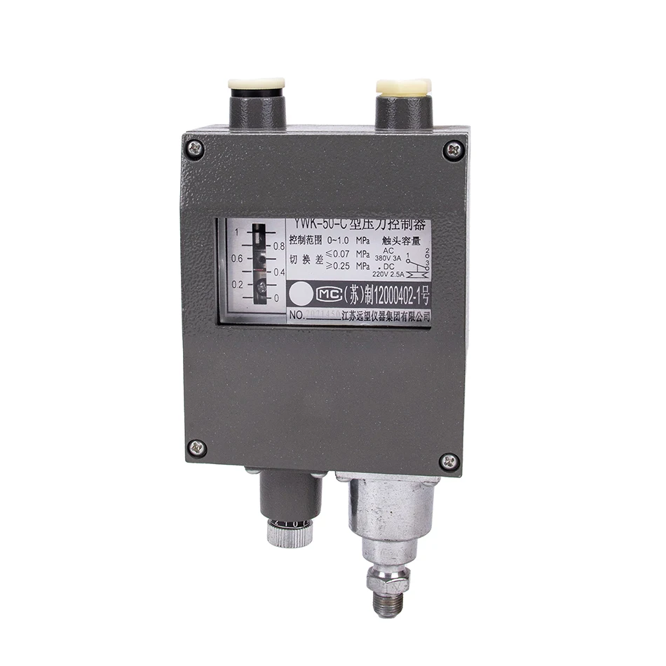 Pressure switch for gas, steam or liquid hot sale oil pressure gauge factory directly pressure controller
Pressure switch for gas, steam or liquid hot sale oil pressure gauge factory directly pressure controller