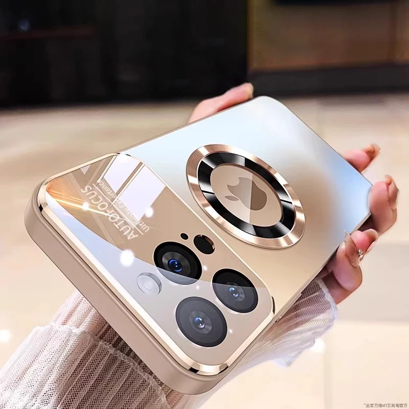 Роскошный матовый магнитный чехол титанового металлик цвета для iPhone 17 16 Pro Max 15 14 Plus 13 12 для Magsafe Wireless Charge Cover 
Роскошный матовый магнитный чехол титанового металлик цвета для iPhone 17 16 Pro Max 15 14 Plus 13 12 для Magsafe Wireless Charge Cover