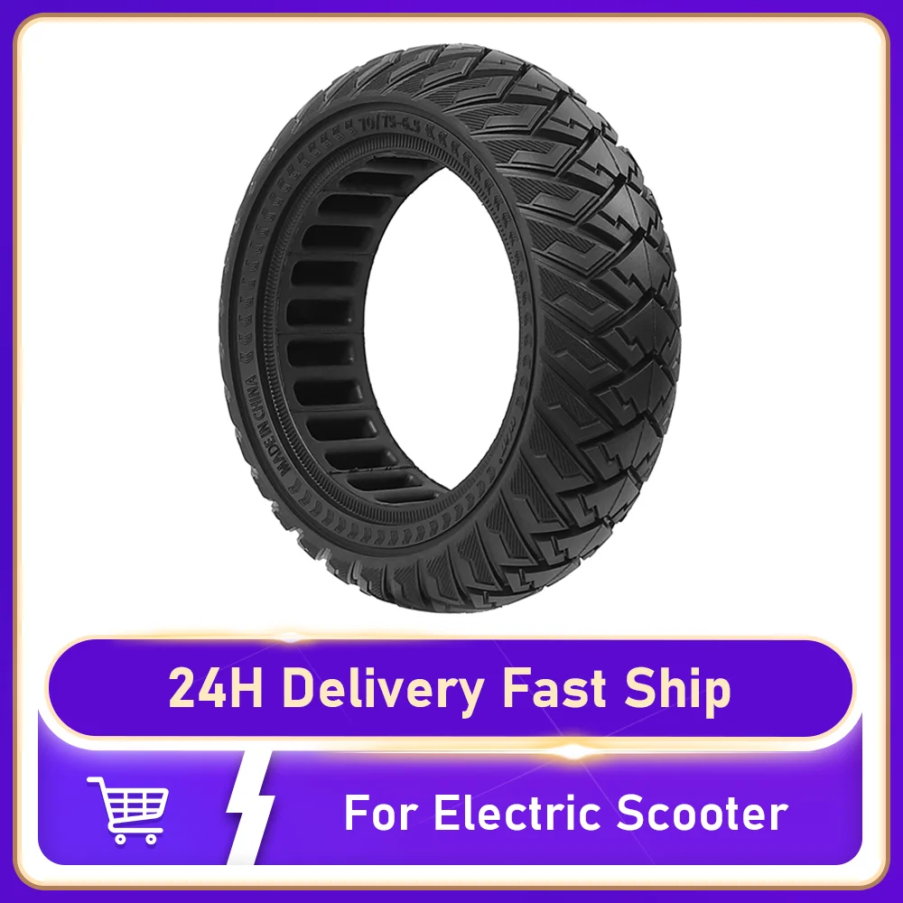 Взрывозащищенная амортизирующая цельнолитая шина 70/75-6.5 | Запасная бескамерная шина для электросамоката для бездорожья
Взрывозащищенная амортизирующая цельнолитая шина 70/75-6.5 | Запасная бескамерная шина для электросамоката для бездорожья