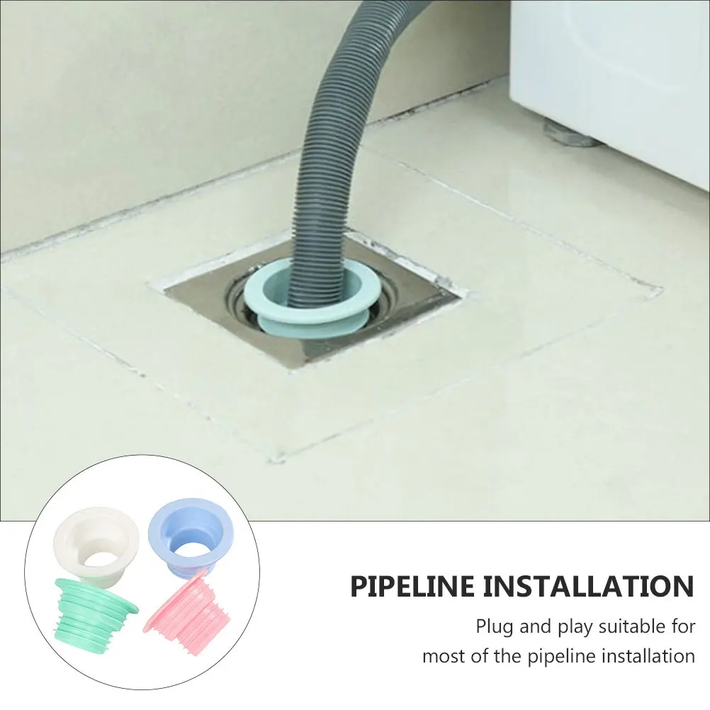 20Pcs Drain Seal Ring Set Silicone Floor Drain Device for Bathroom Kitchen Sewer Pipe Plug Leak Proof Elastic Aging Resistant
20Pcs Drain Seal Ring Set Silicone Floor Drain Device for Bathroom Kitchen Sewer Pipe Plug Leak Proof Elastic Aging Resistant