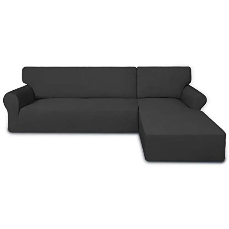 Super Stretch Sectional Couch Covers - 2 pcs Spandex Non Slip with Elastic Bottom for L Shape Sectional Sofa Couches Great for
Super Stretch Sectional Couch Covers - 2 pcs Spandex Non Slip with Elastic Bottom for L Shape Sectional Sofa Couches Great for