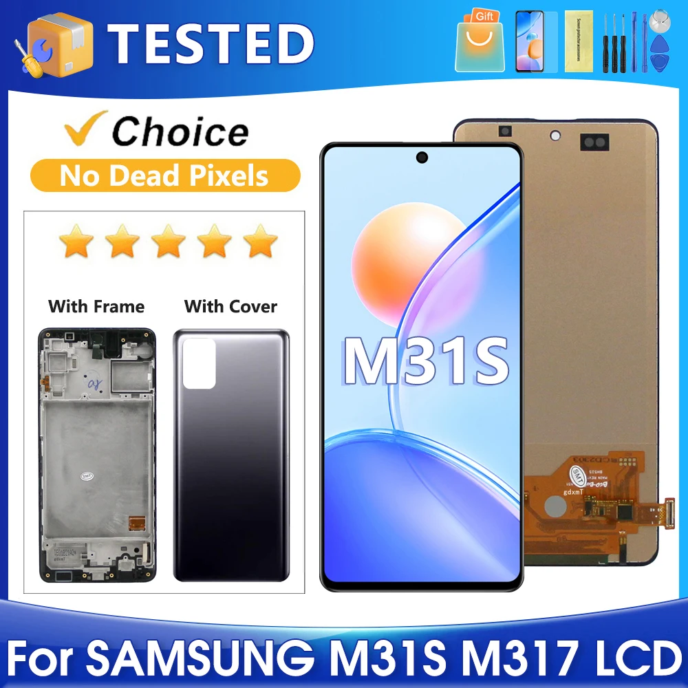 6,5 ''проектированный M31S для Samsung для M317 M317F M317F/DS ЖК-дисплей, сменный преобразователь сенсорного экрана в сборе
6,5 ''проектированный M31S для Samsung для M317 M317F M317F/DS ЖК-дисплей, сменный преобразователь сенсорного экрана в сборе