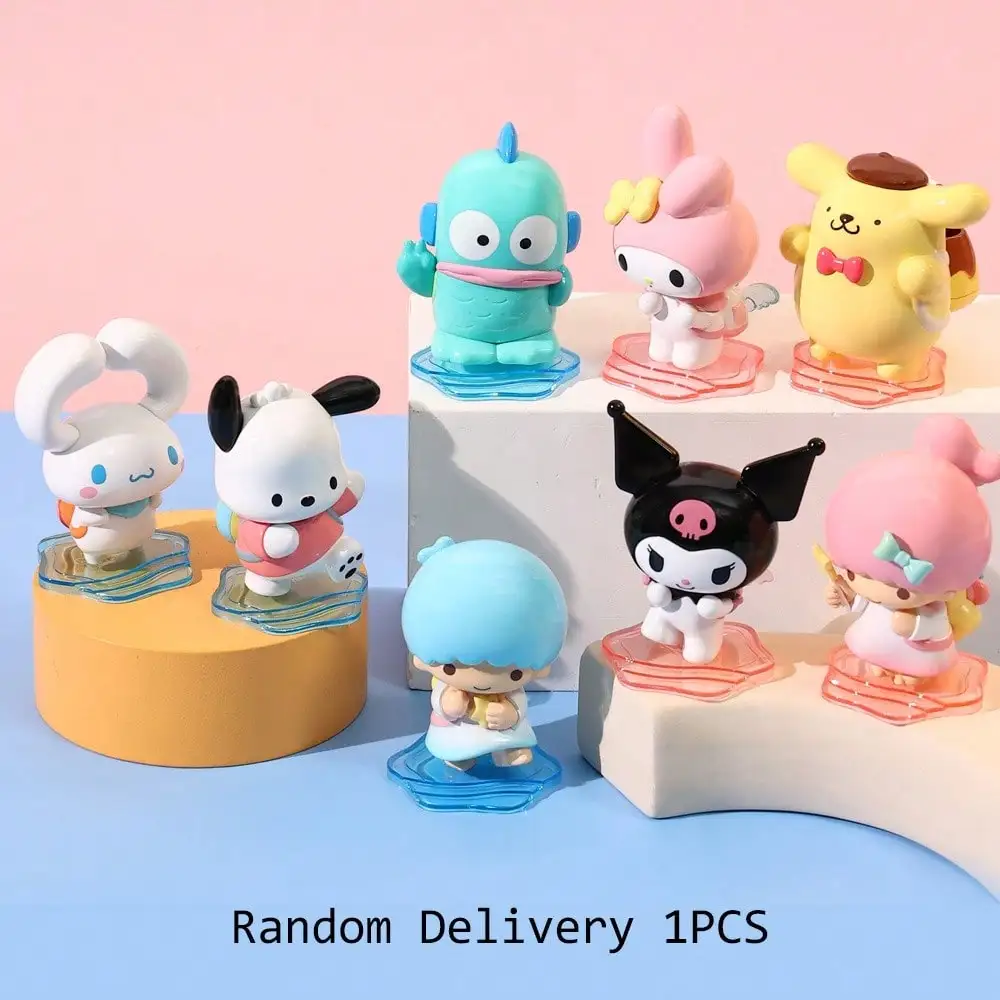Sanrio Carry Your Partner Surprise Box Kuromi Pompompurin Melody Hangyodon Pochacco Cute Cartoon Desktop Decor Toy Gift 1PC
Sanrio Carry Your Partner Surprise Box Kuromi Pompompurin Melody Hangyodon Pochacco Cute Cartoon Desktop Decor Toy Gift 1PC