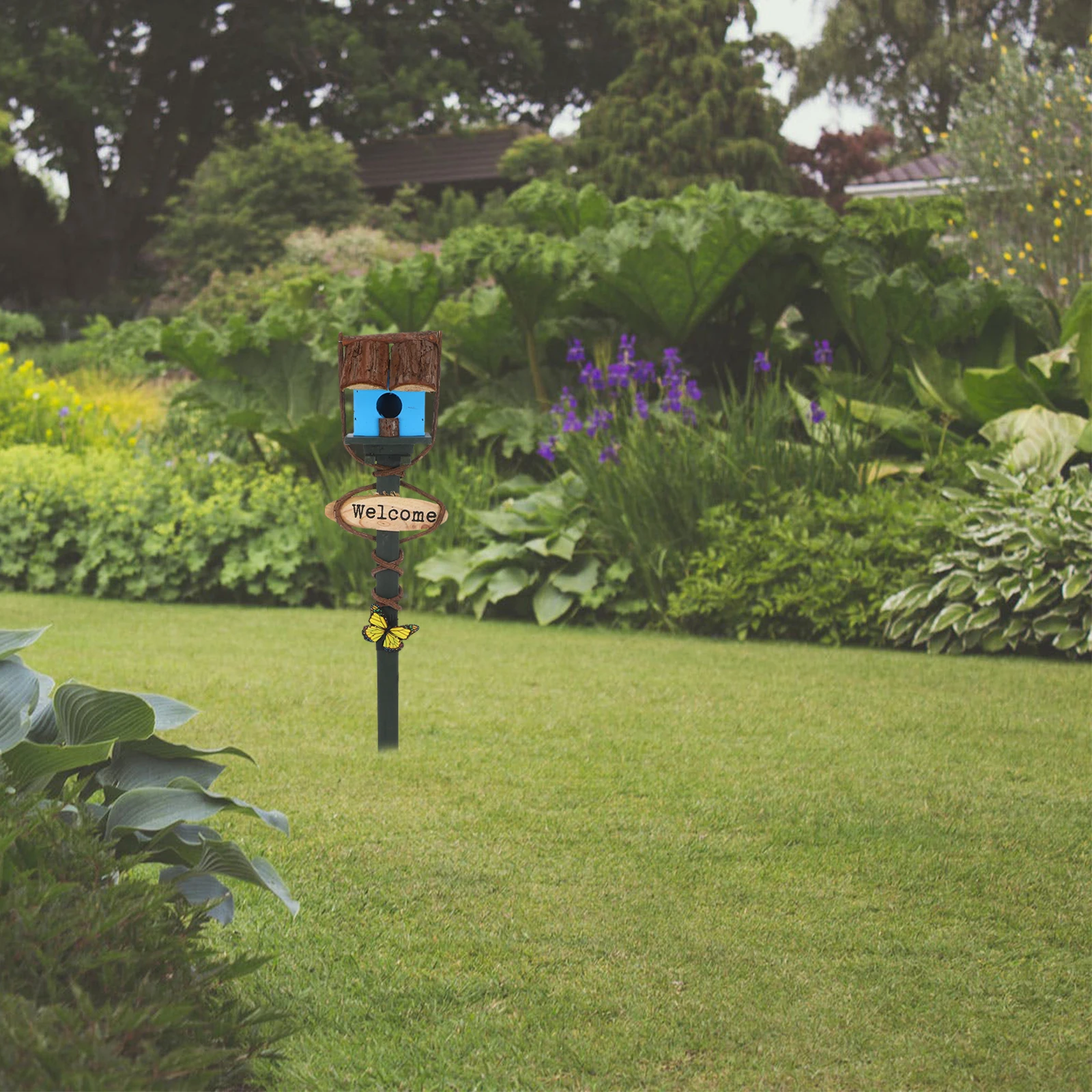 Garden Bird House Pole Decorative Nest Yard Outdoor Rattan Houses Villa Wood Pile Hanging Balcony Park Scene nament
Garden Bird House Pole Decorative Nest Yard Outdoor Rattan Houses Villa Wood Pile Hanging Balcony Park Scene nament