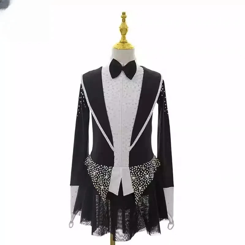 Men's Children's Long Sleeve Figure Skating Dresses Gymnastics Sportswear Dresses Roller Skating Competition Dance Uniforms
Men's Children's Long Sleeve Figure Skating Dresses Gymnastics Sportswear Dresses Roller Skating Competition Dance Uniforms