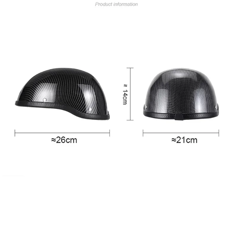 Vintage Motorcycle Cruiser Helmet Half Face German Helmet Motorcycle Helmet Bright Black Car-styling
Vintage Motorcycle Cruiser Helmet Half Face German Helmet Motorcycle Helmet Bright Black Car-styling