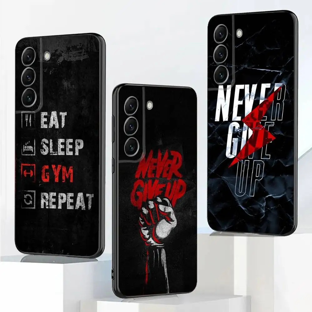 Fitness Bodybuilding Gym Phone Case For Samsung Galaxy A20,A21s,A22,A31,A32,A52,A53,A72,73,A80,A91 Soft Black Cover
Fitness Bodybuilding Gym Phone Case For Samsung Galaxy A20,A21s,A22,A31,A32,A52,A53,A72,73,A80,A91 Soft Black Cover