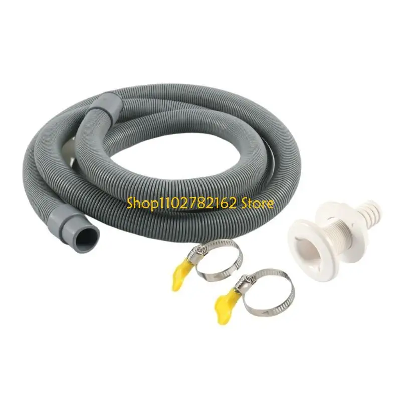547B Bilge Pump Installation for 3/4-inch 6 Ft Hose 2 Hose Clamps Thru-Hull Fit
547B Bilge Pump Installation for 3/4-inch 6 Ft Hose 2 Hose Clamps Thru-Hull Fit
