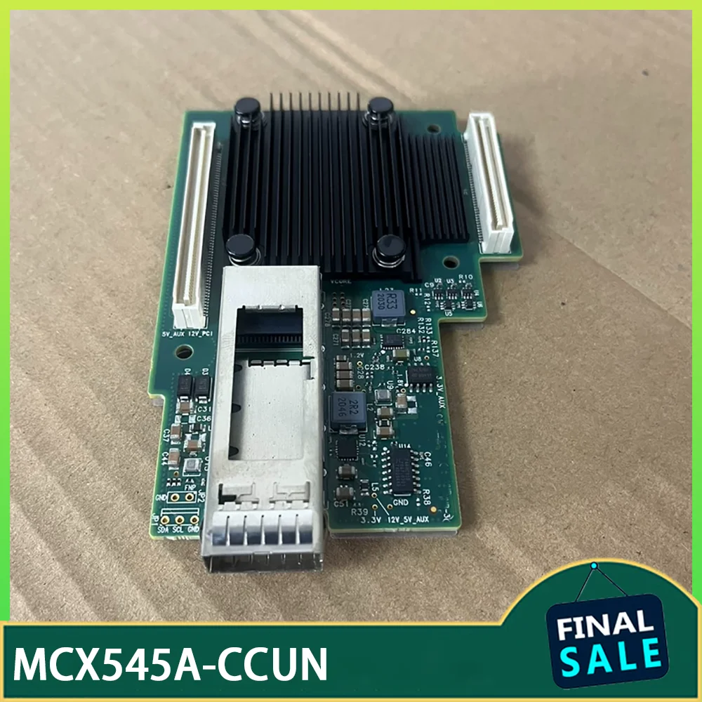 100g Network Card CX5 OCP2.0 Interface MCX545A-CCUN
100g Network Card CX5 OCP2.0 Interface MCX545A-CCUN