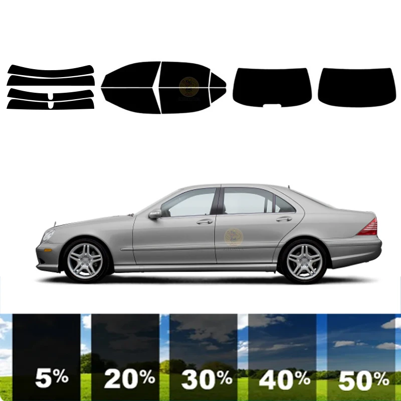 precut Removable Window Tint Film 100% UVR 5%-70%VLT Heat Insulation Carbon For MERCEDES-BENZ S-CLASS 4 DR SEDAN LAM 2000-2006
precut Removable Window Tint Film 100% UVR 5%-70%VLT Heat Insulation Carbon For MERCEDES-BENZ S-CLASS 4 DR SEDAN LAM 2000-2006