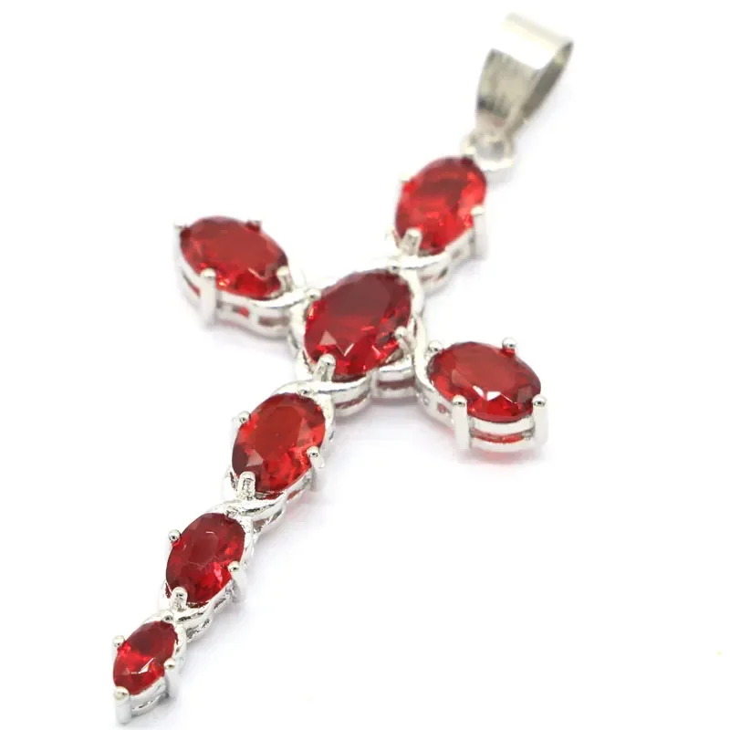4.5g Real Customized 925 Solid Sterling Silver Pendant Long Cross Red Blood Ruby White Sapphire Golden Citrine
4.5g Real Customized 925 Solid Sterling Silver Pendant Long Cross Red Blood Ruby White Sapphire Golden Citrine