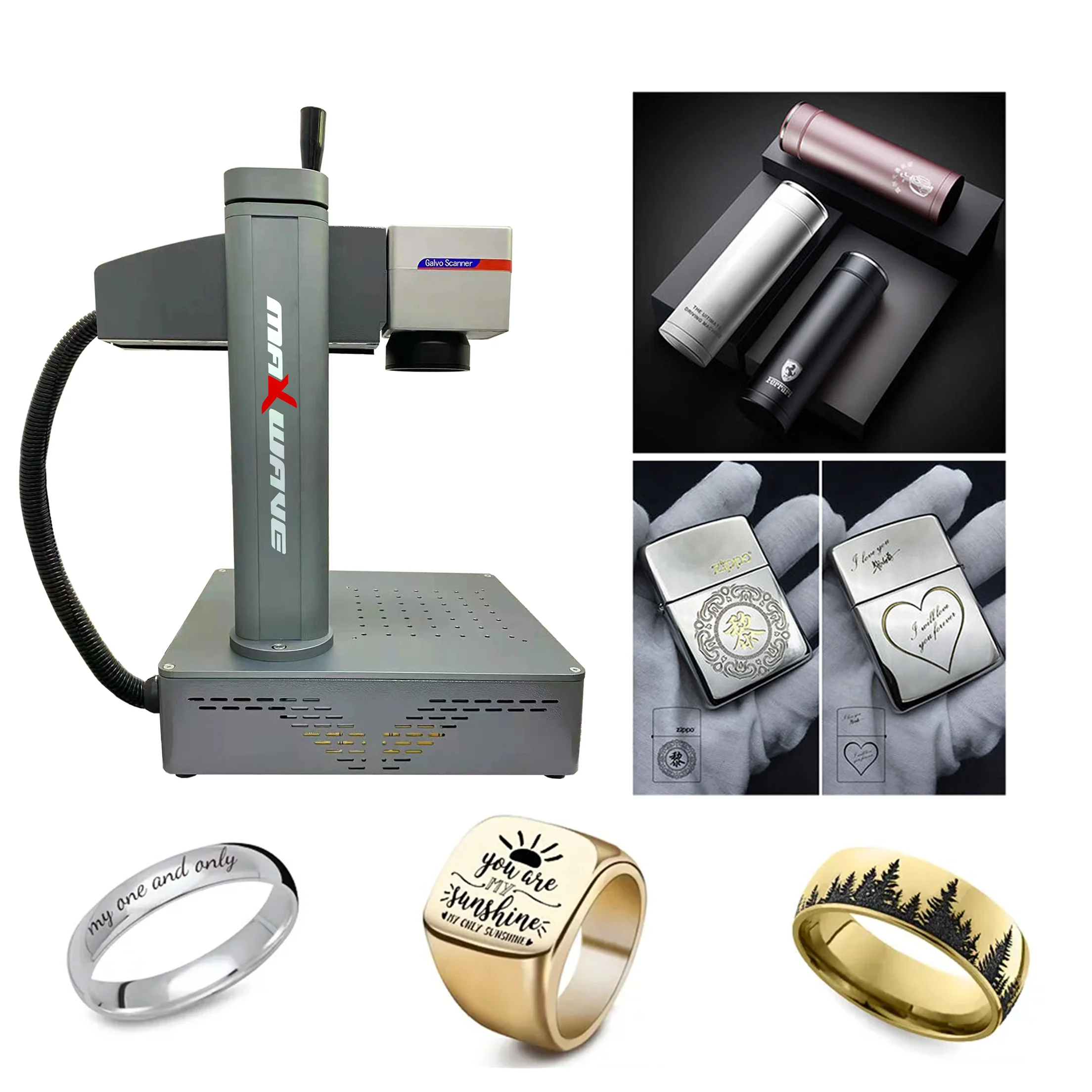Desktop Small Fiber Laser Marking Engraving Machine JPT 20w 30w 50w Laser Engraver for Plastic Gold Silver Metal
Desktop Small Fiber Laser Marking Engraving Machine JPT 20w 30w 50w Laser Engraver for Plastic Gold Silver Metal
