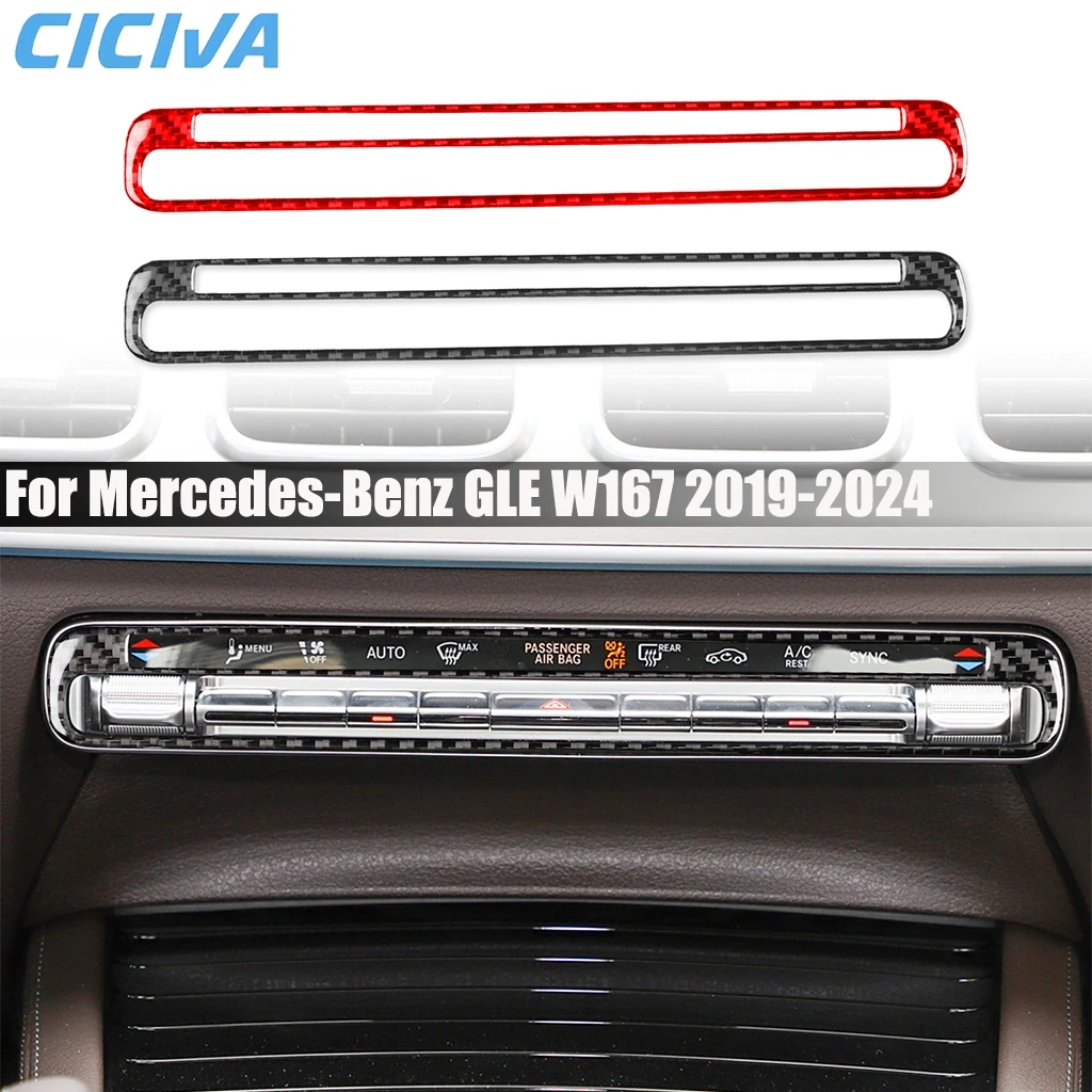 Carbon Fiber Car Accessories Multimedia Button Frame Decorative Interior Cover Trim Sticker For Mercedes-Benz GLE W167 2019-2024
Carbon Fiber Car Accessories Multimedia Button Frame Decorative Interior Cover Trim Sticker For Mercedes-Benz GLE W167 2019-2024